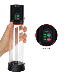 Electric Penis Pump Vacuum Enlargement Pump Automatic Suction Rechargeable Male Enhancement Device Sex Toys for Men Masturbation