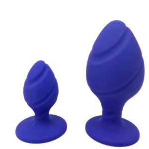 Dual Size Anal Plug - Purple